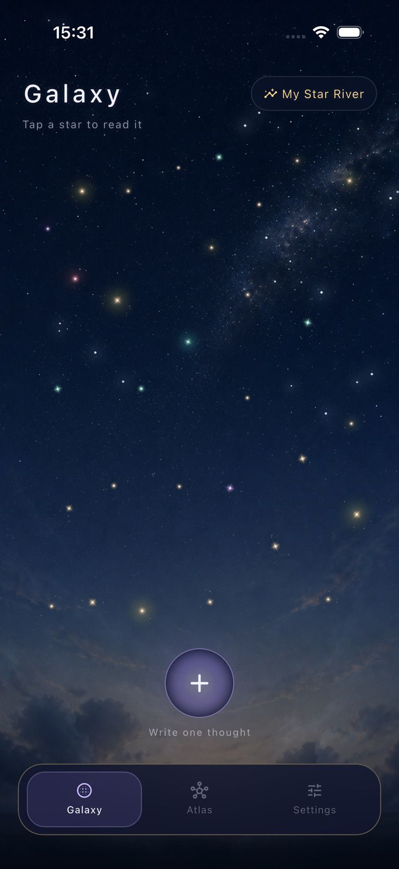 Thoughts to Stars — Galaxy